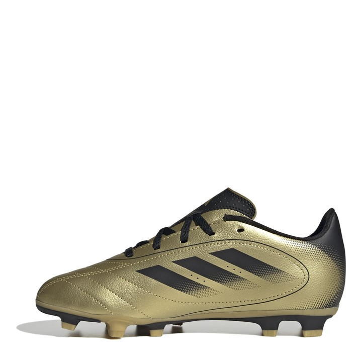 Gold/Black - adidas - Goletto VIII Juniors Firm Ground Football Boots