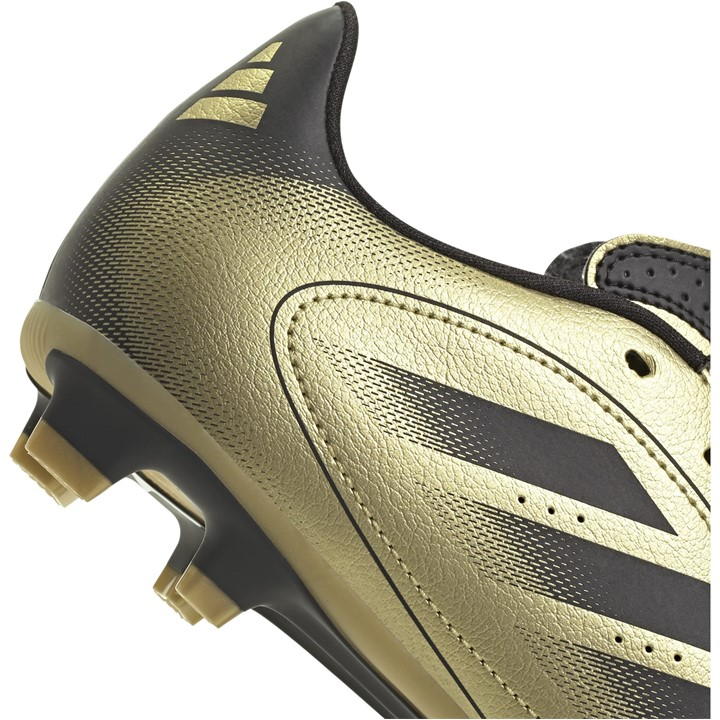 Gold/Black - adidas - Goletto VIII Juniors Firm Ground Football Boots