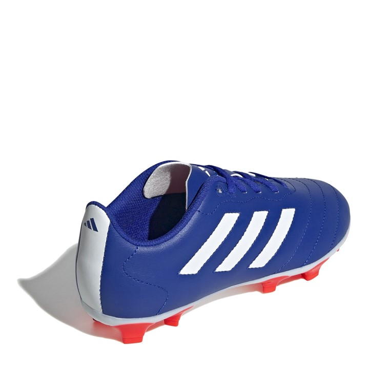 Blue/Wht/Red - adidas - Goletto VIII Juniors Firm Ground Football Boots