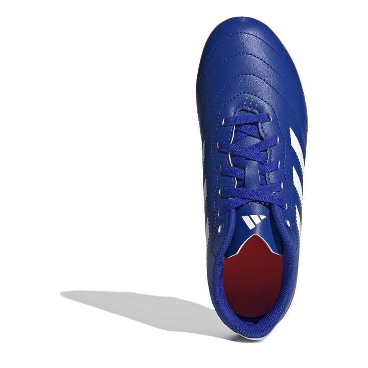 Blue/Wht/Red - adidas - Goletto VIII Juniors Firm Ground Football Boots