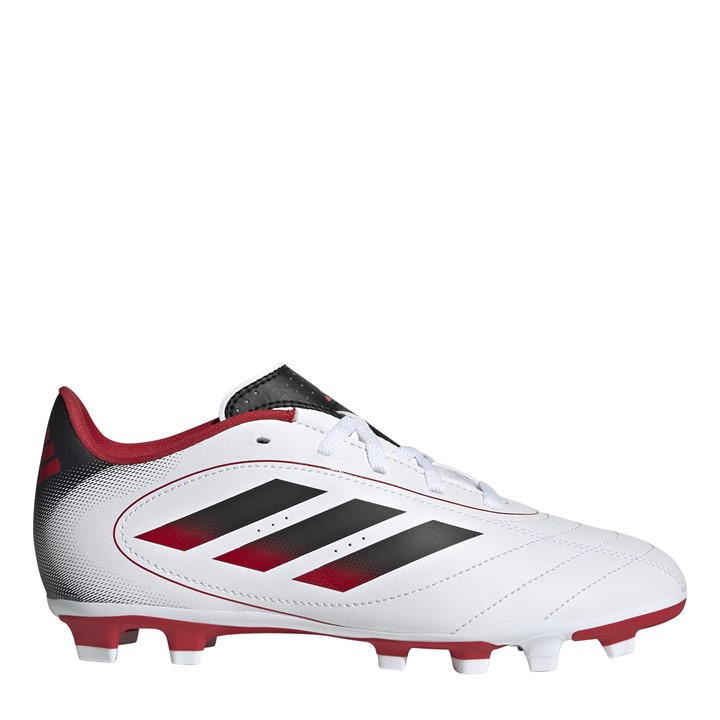 Adidas Boys White Goletto Viii Juniors Firm Ground Football Boots C13