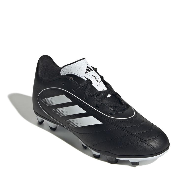 Black/White - adidas - Goletto VIII Juniors Firm Ground Football Boots