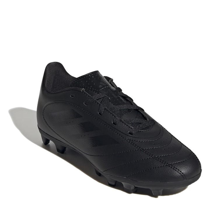 Black/Black - adidas - Goletto VIII Juniors Firm Ground Football Boots