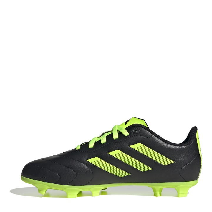 Core Black/Lem - adidas - Goletto VIII Juniors Firm Ground Football Boots