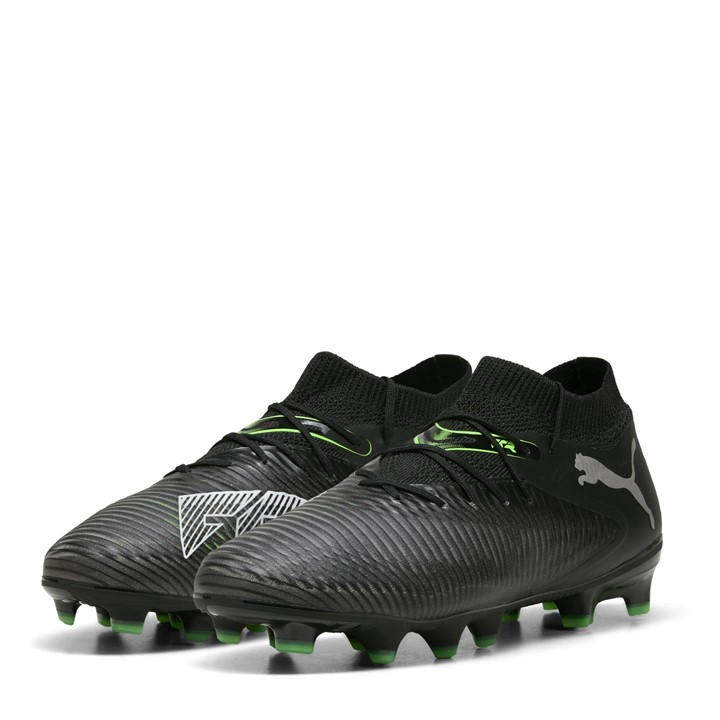 Puma Boys Black Future 8 Pro Junior Artificial Ground Football Boots Size 5