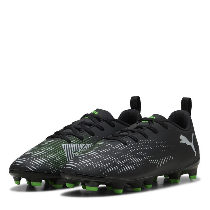 Puma Boys Black Future 8 Play Juniors Artificial Ground Football Boots Size 5.5