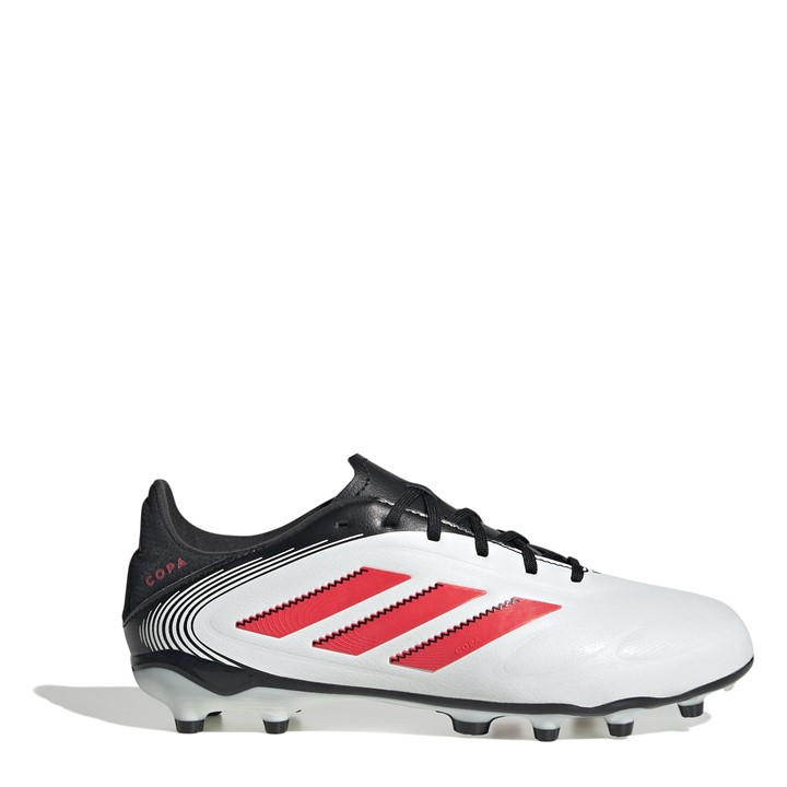 Adidas Boys White Copa Pure League Juniors Firm Ground Football Boots Size 3