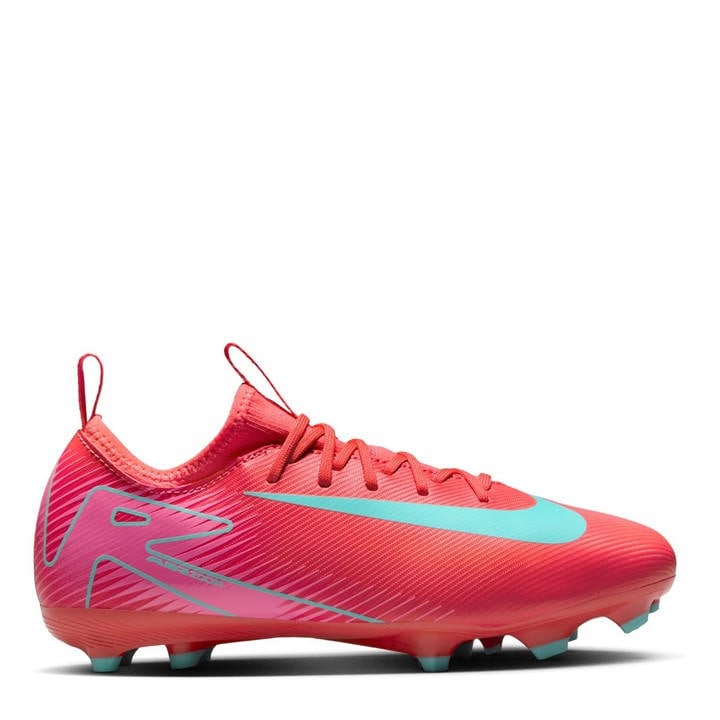Nike Boys Red Zoom Mercurial Vapor 16 Juniors Firm Ground Football Boots Size 5.5