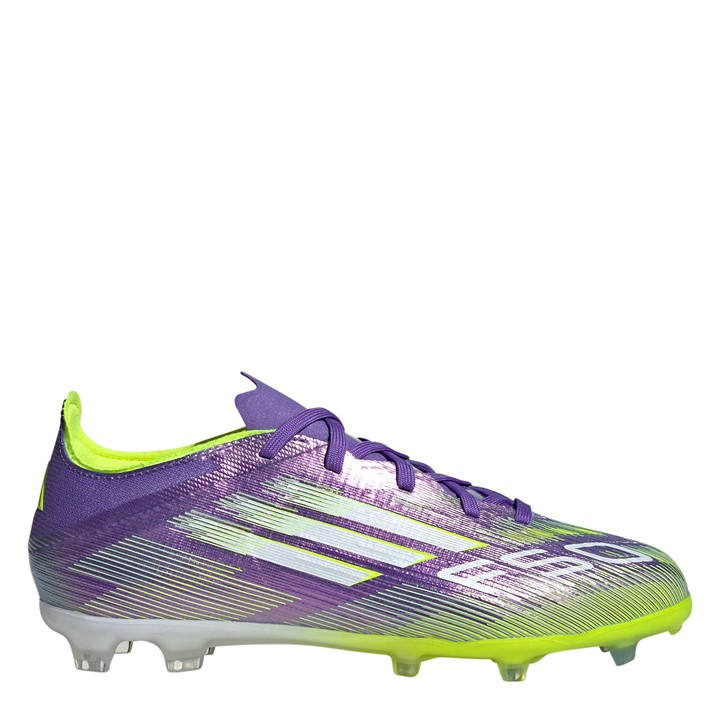 Adidas Boys Purple F50 Elite Juniors Firm Ground Football Boots Size 5.5