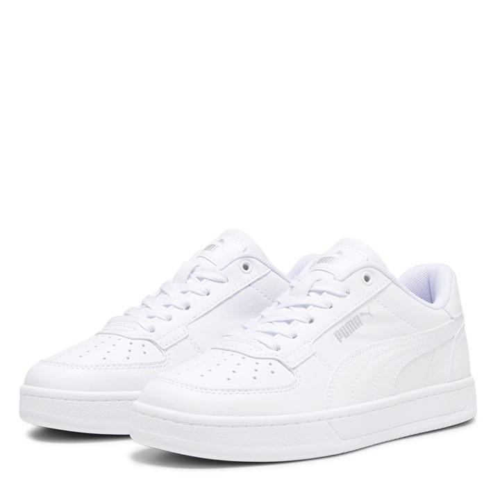 Puma Boys White Caven 2.0 Trainers Juniors Size 3