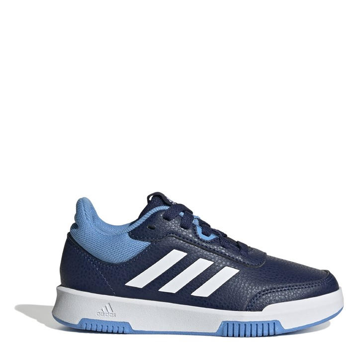 Adidas Boys Blue Tensaur 3 Junior Trainers Size 5