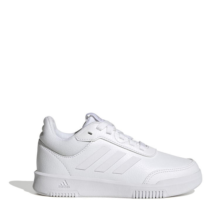 Adidas Boys White Tensaur 3 Junior Trainers Size 5