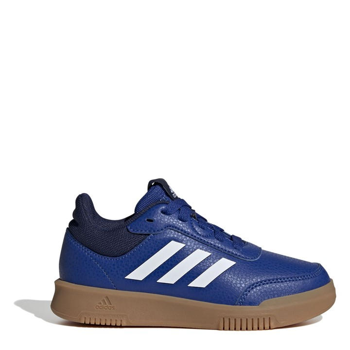 Adidas Boys Blue Tensaur 3 Junior Trainers Size 5