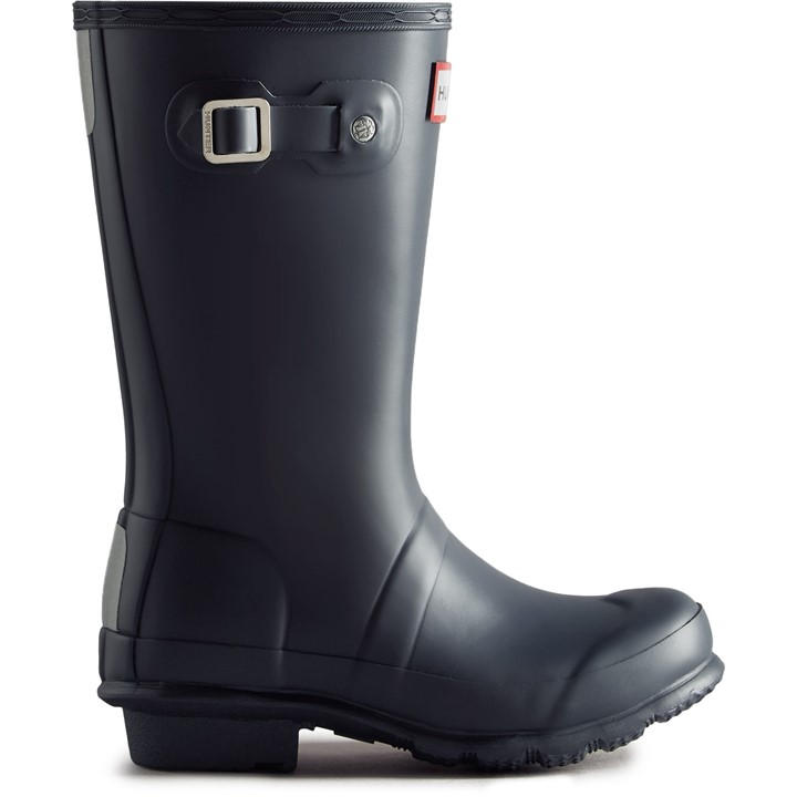 Hunter Boys Blue Original Wellies Juniors Size 1