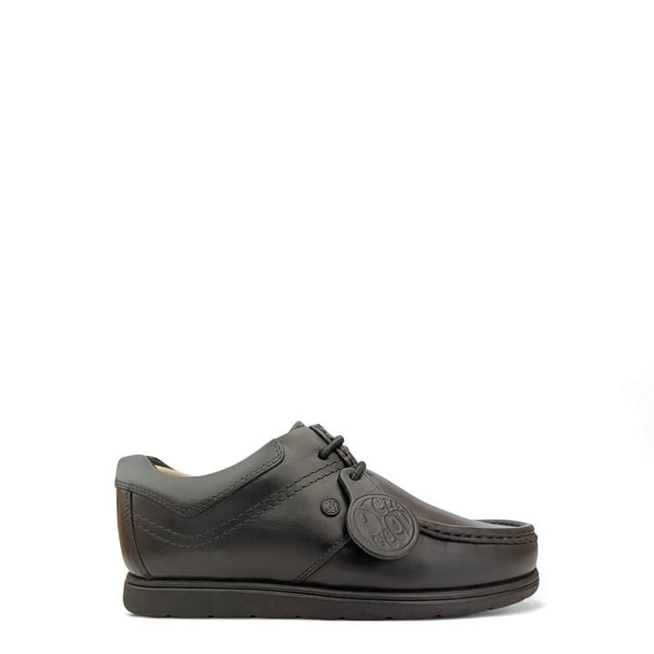 Pretty Green Boys Black Waltham Lace Jn Size 5