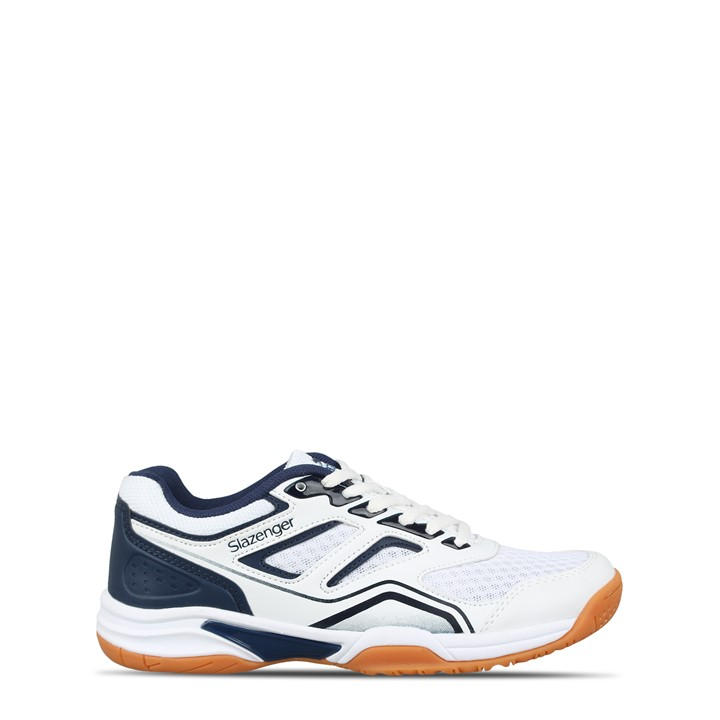 Slazenger Boys White Indoor Trainers Juniors Size 4