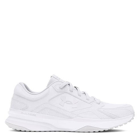 Under Armour - Men's Edge Leather Low-Top Trainers