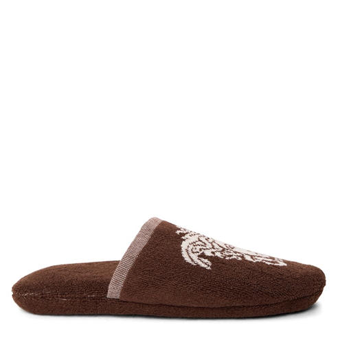 VERSACE HOME - Cotton-Terry Jacquard Slippers