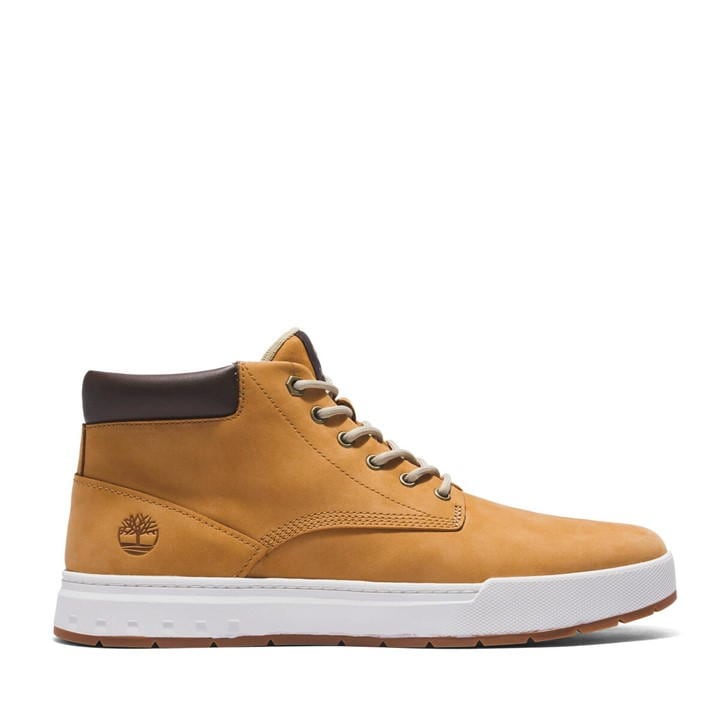 Timberland Maple Grove Mid Lace Up Sneaker Wh In Wheat