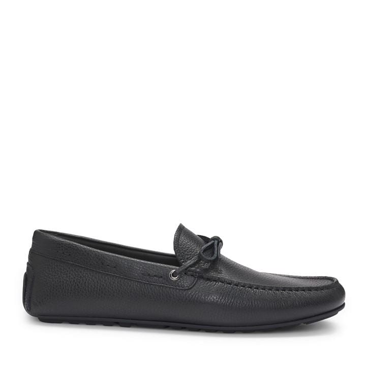 Boss Men's Black Noel Mocc Tblc 10269710 01 Size 10
