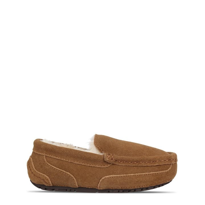 Jack Wills Boys Brown Moccasin Slipper C10