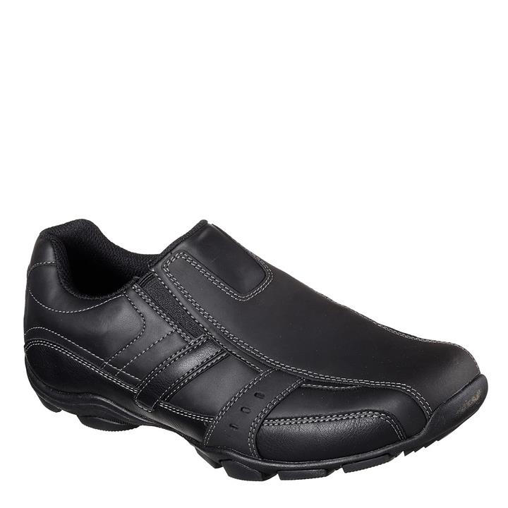 Black - Skechers - Marter Casual Slip On Shoes Mens