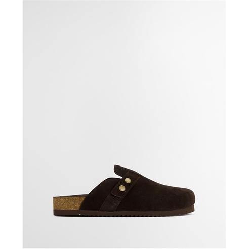 Barbour - Mens Bowman Suede Mules