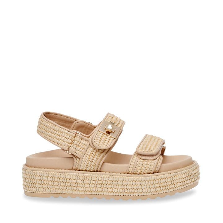 STEVE MADDEN BIG MONA FLATFORM SANDALS