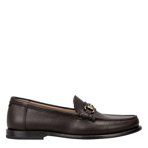 Boss - Mens BOSS Leather Slip-on Loafers with Embossed Logo (Tevan)