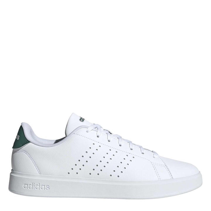 Adidas Men's White Advantage 2.0 Low-Top Trainers Size 10.5