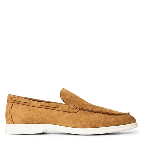 Wheres That From - Mens Suede Slip On Easy Loafer