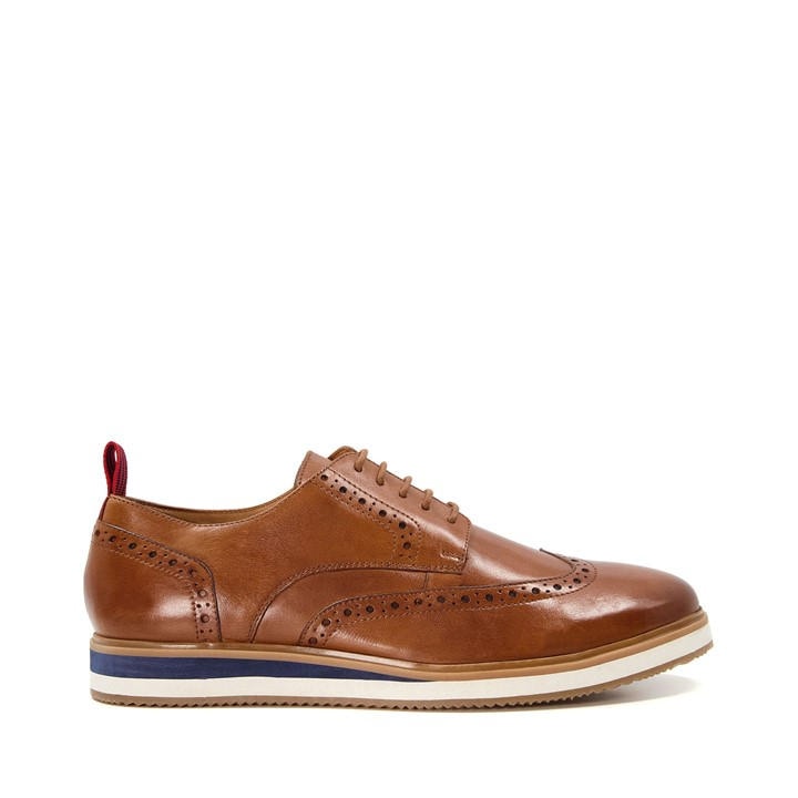 Dune London Men's Brown Britle Brogues Size 10