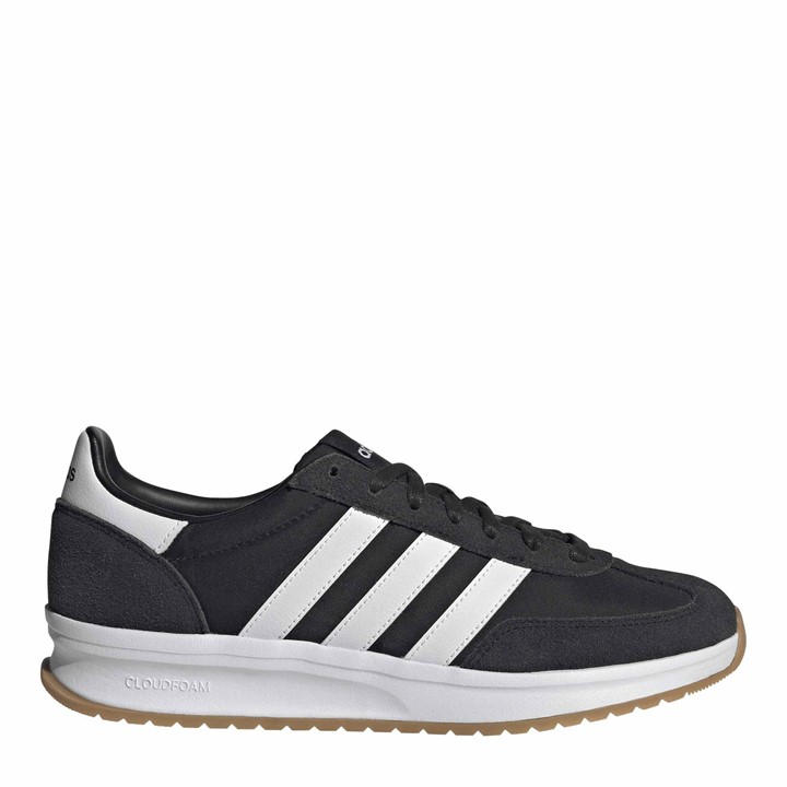 Adidas Men's Black Run 70S 2.0 Low-Top Trainers Size 8