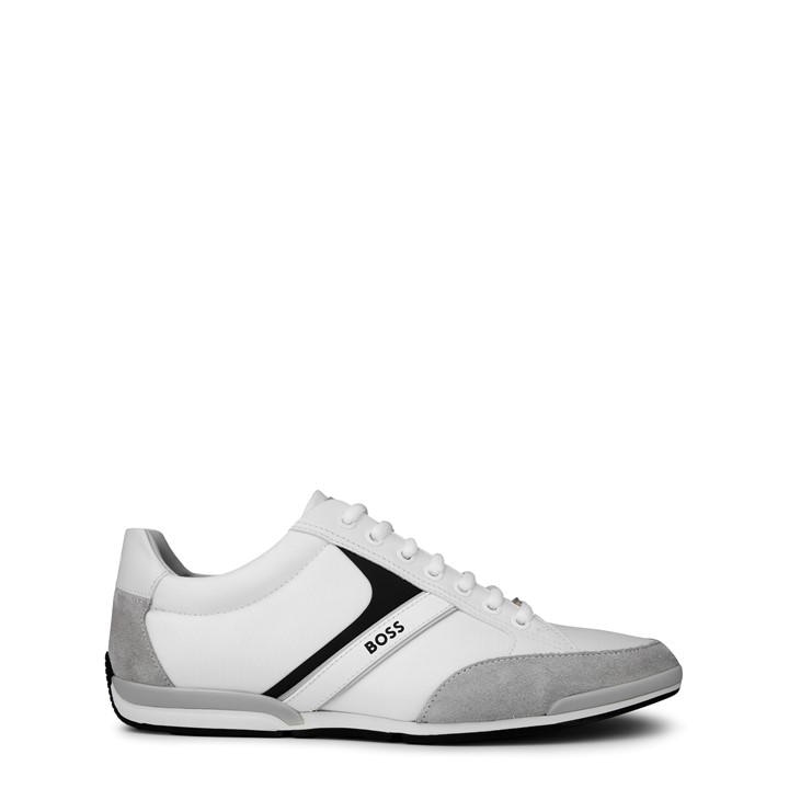 Boss Men's White Saturn Mesh Trainers Size 8