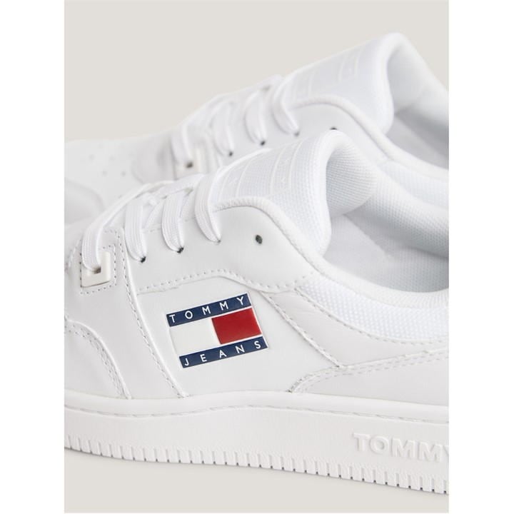 White - Tommy Jeans - Essential Retro Basketball Trainers