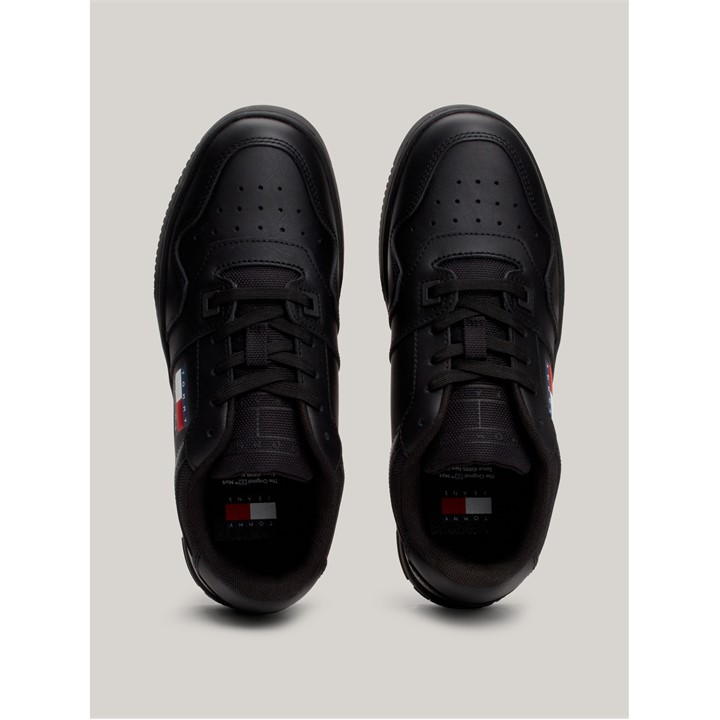 Black - Tommy Jeans - Essential Retro Basketball Trainers