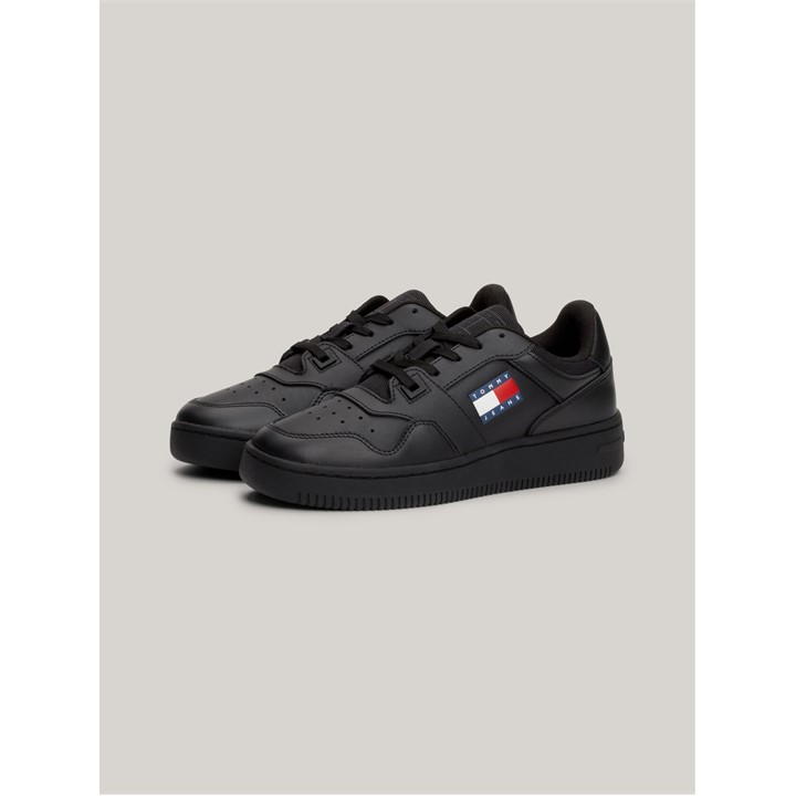 Black - Tommy Jeans - Essential Retro Basketball Trainers