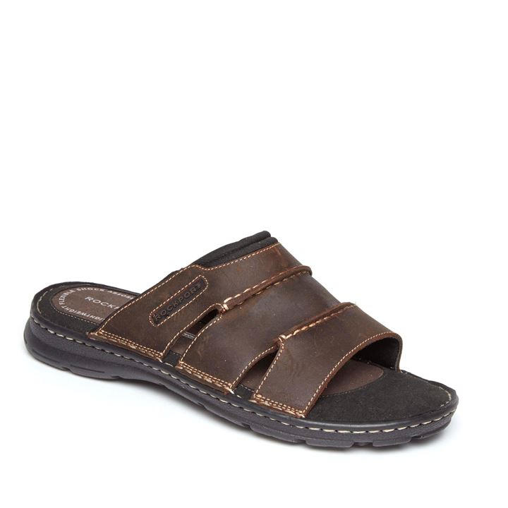 Rockport Rockport Darwyn Sliders Brown Lth FRASERS