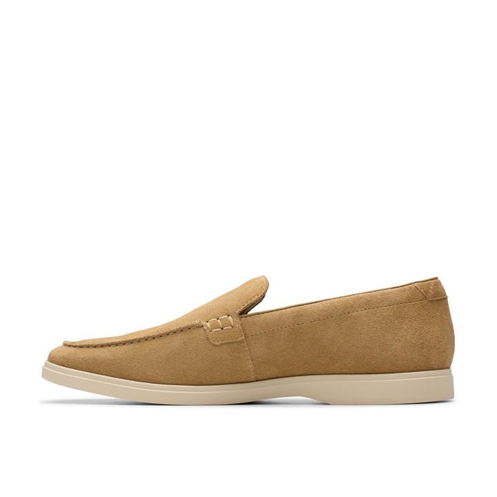 Dark Sand - Clarks - Torford Easy Loafers