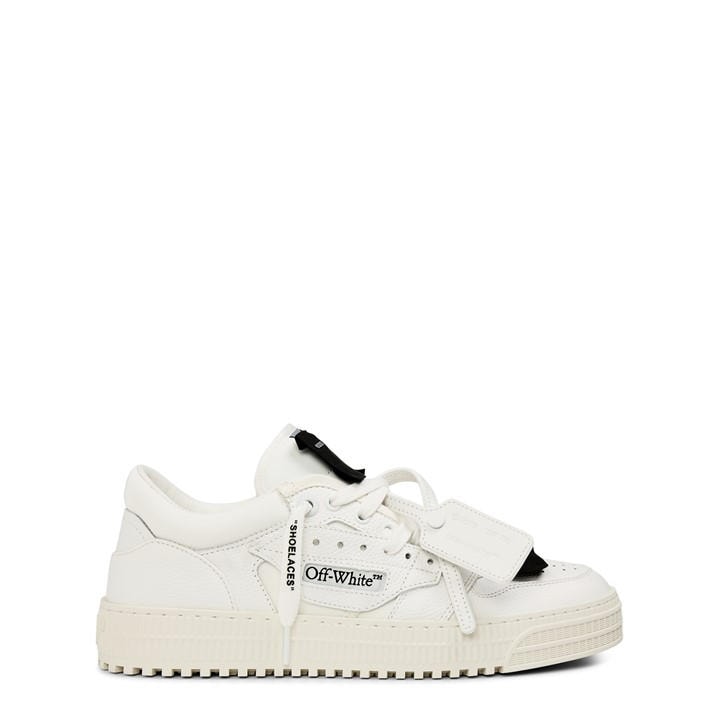 OFF-WHITE MEN'S 3.0 COURT LOW EYE-CATCHING SILHOUETTE TRAINERS