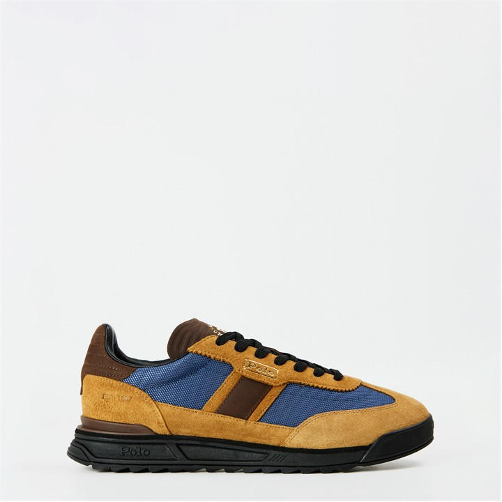 Brown/Forrest - Polo Ralph Lauren - Men's Varick Low-Top Trainers