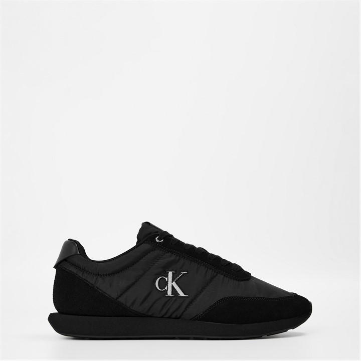 Calvin Klein Men's Black Ck Retro Rnr Sn54 Size 10