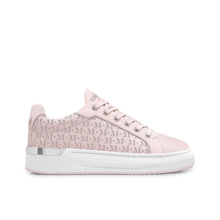 Mallet Grftr Stitch Trainers In Pink