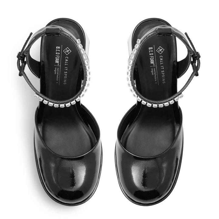 Call it Spring Foxy Platform Heel Black House of Fraser