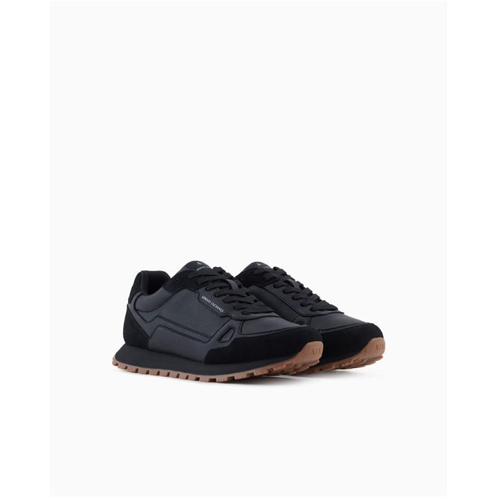 Armani Exchange Men's Black Sneaker