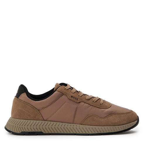 BOSS - Men's Titanium Runners Low-Top Trainers