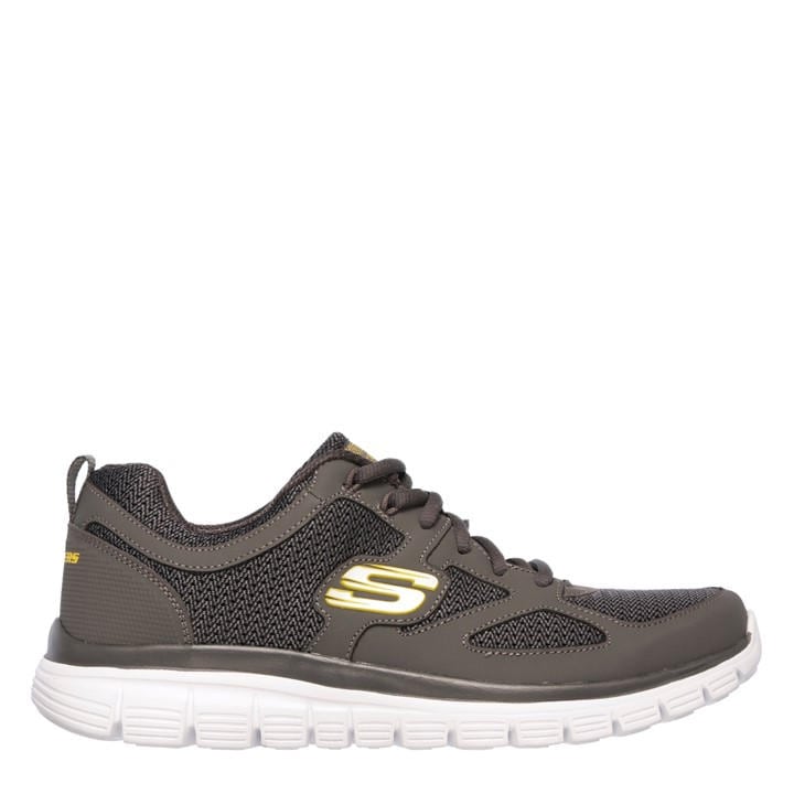 Skechers Men's Grey Flex Burns Agoura Trainers - Size 9