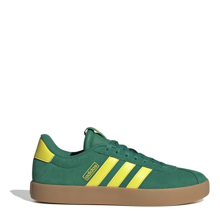 Adidas Men's Green Vl Court 3.0 Shoes Size 9