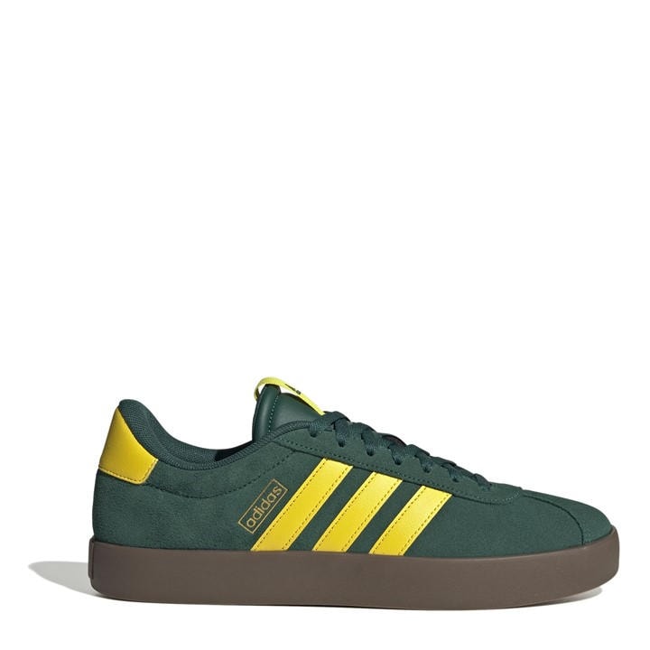 Adidas Men's Green Vl Court 3.0 Shoes - Size 9