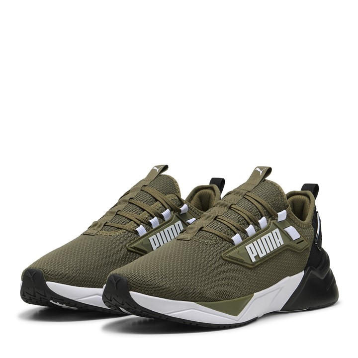 Puma Men's Green Retaliate 3 Runners Size 8
